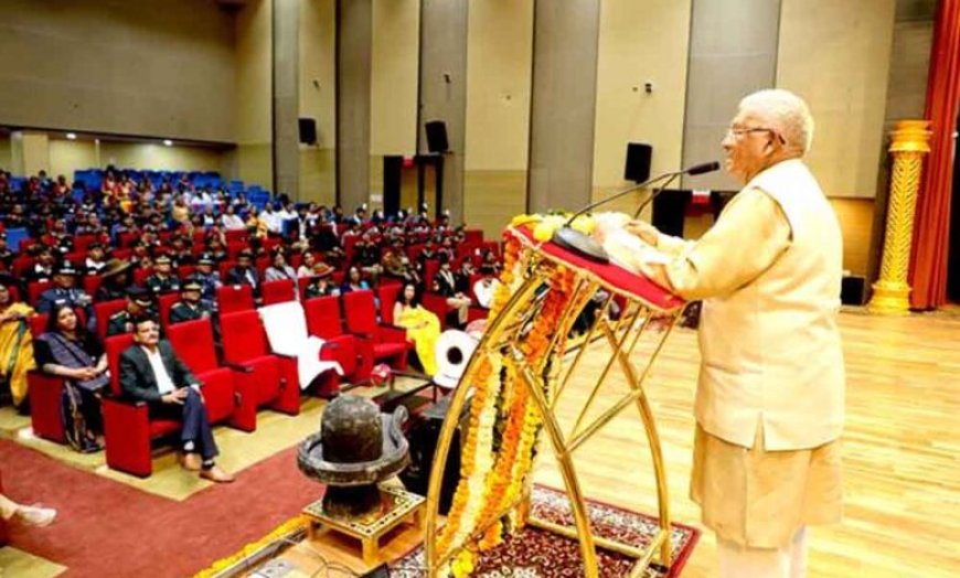 एनसीसी और एनएसएस से मिल रही है चरित्र निर्माण से राष्ट्र निर्माण की शिक्षा : राज्यपाल पटेल