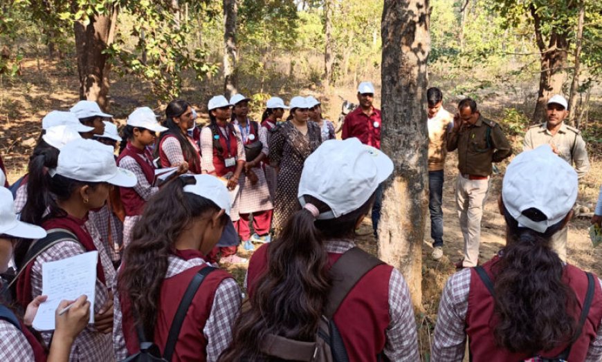 इको क्लब द्वारा नेचर कैंप का आयोजन: छात्राओं को प्रकृति से जोड़ने की अनूठी पहल