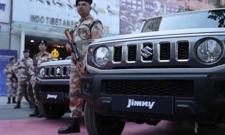 इंडो-तिब्बती सीमा पुलिस को मारुती सुजुकी ने सौंपे 60 Jimny वाहन